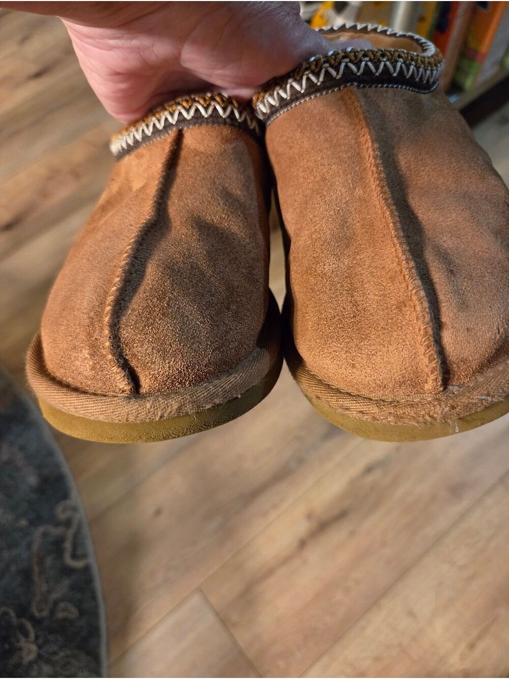 UGG Tasman II Slipper Chestnut Brown – Women’s 6 / Big Kids 4 - Picture 6 of 7